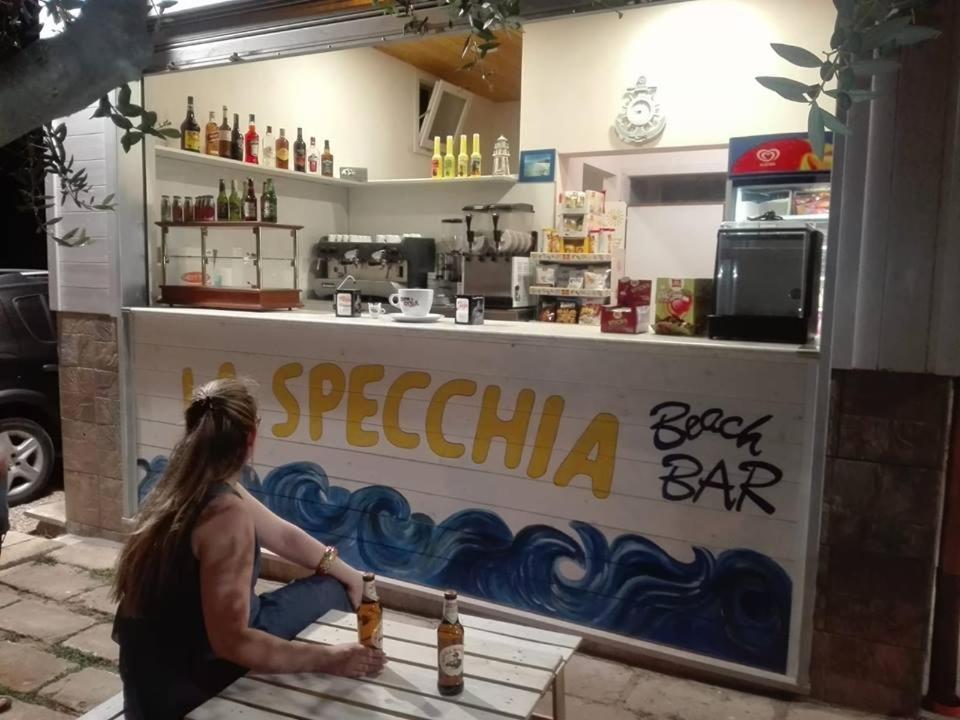 Sosta Camper La Specchia Hotel San Pietro in Bevagna Exterior photo